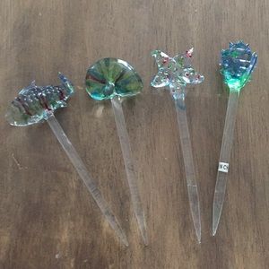 Pottery barn glass picks